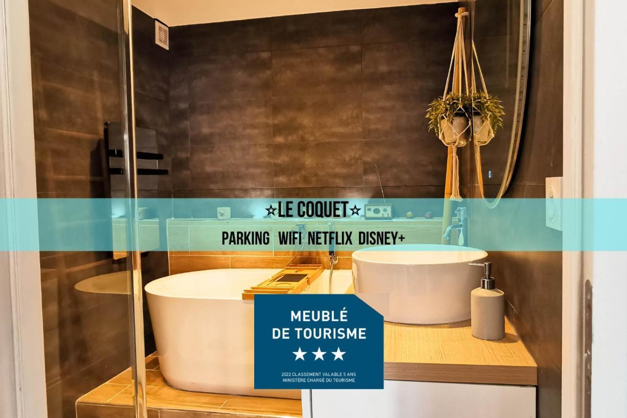 Le Coquet - Gare - Hyper Centre - Parking - Wifi - Netflix - Disney+ Annecy Dış mekan fotoğraf
